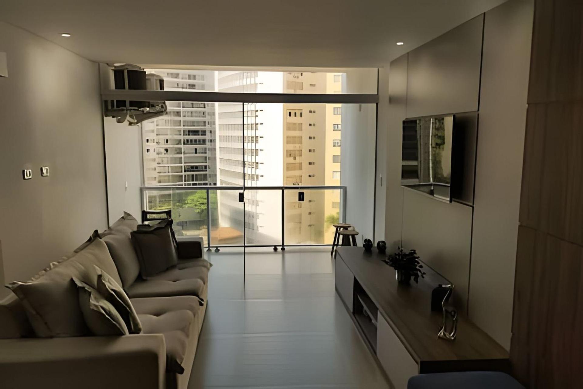 Vista-Mar - 3 Suites Com Ar Condicionado E Quarto Casal Com Ar Condicionado - 100M Da Praia Guarujá Zewnętrze zdjęcie