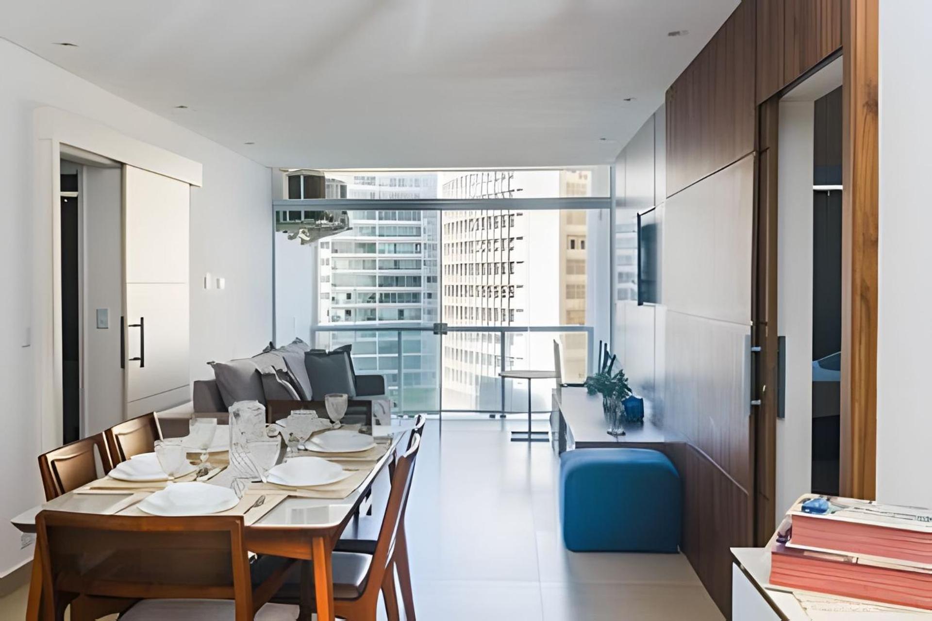 Vista-Mar - 3 Suites Com Ar Condicionado E Quarto Casal Com Ar Condicionado - 100M Da Praia Guarujá Zewnętrze zdjęcie